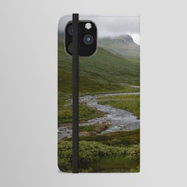Kungsleden trail between Hemavan and Ammarnas, Swedish Lapland iPhone Wallet Case