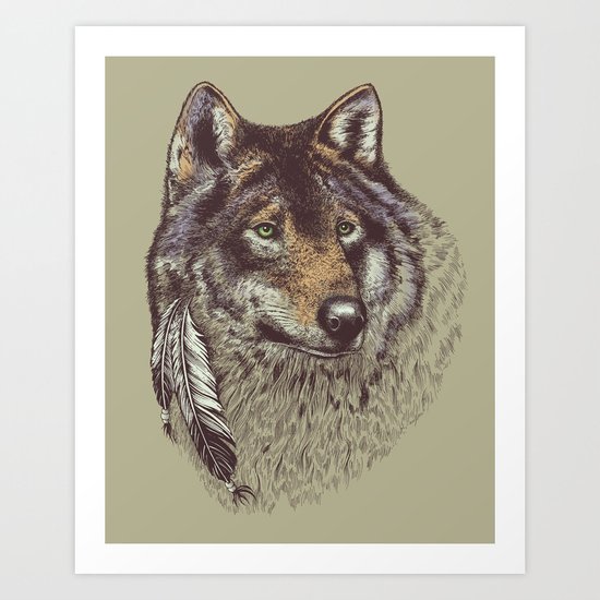 Wolfen Art Print