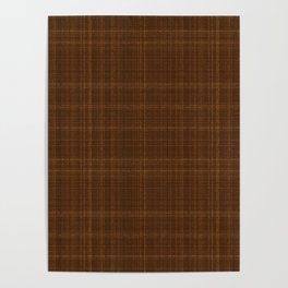 Burlap texture. Saddle brown. Poster | Textile, Detail, Fabric, Woven, Background, Pattern, Linen, Design, Abstract, Burlap 