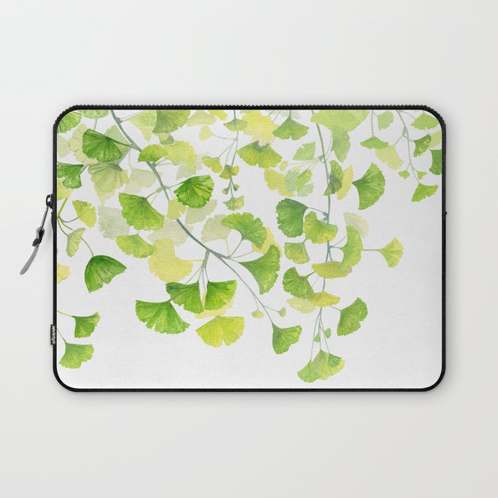 Ginkgo Watercolor  Laptop Sleeve