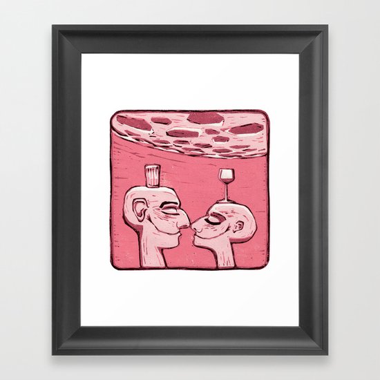 Rendez-vous Framed Art Print