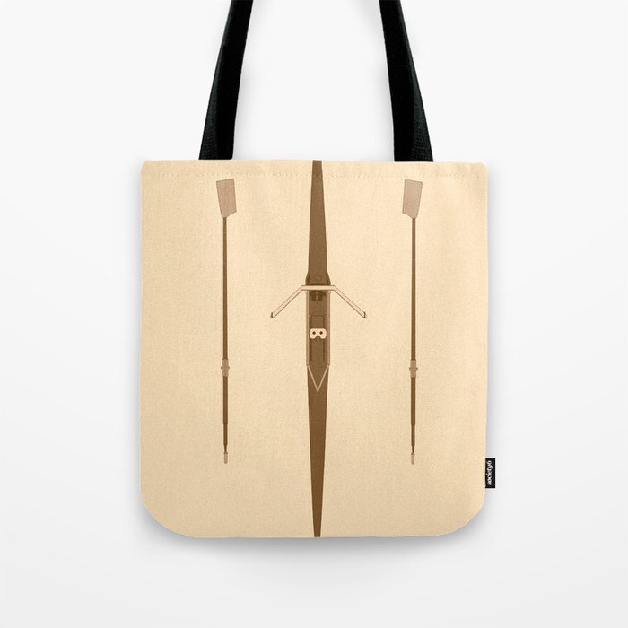 rowing single scull Tote Bag