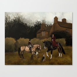An Early Hunt Canvas Print
