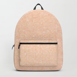 peach and cream architectural glass texture look Backpack