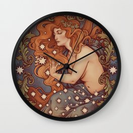 COSMIC LOVER color version Wall Clock