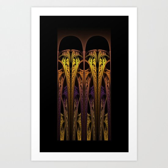 Goth.Cathedral Art Print