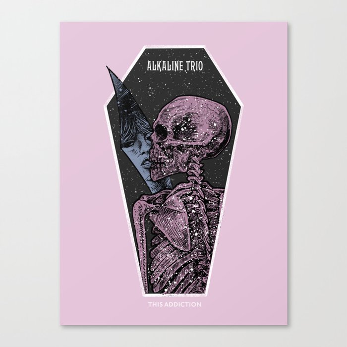 Alkaline Trio - This Addiction Album Art Poster | Variant Two Canvas Print