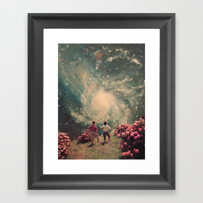 There will be Light in the End Framed Art Print