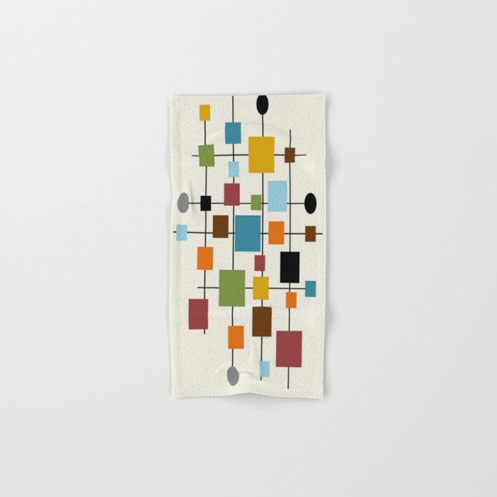 Mid century modern bath towels discount