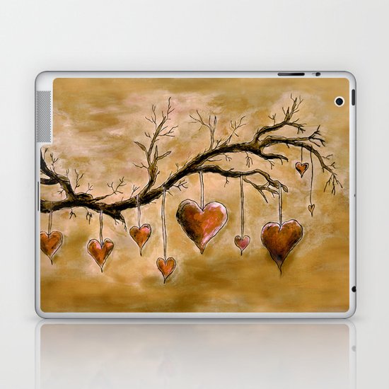 Der Liebesbaum (in Acryl) Laptop & iPad Skin