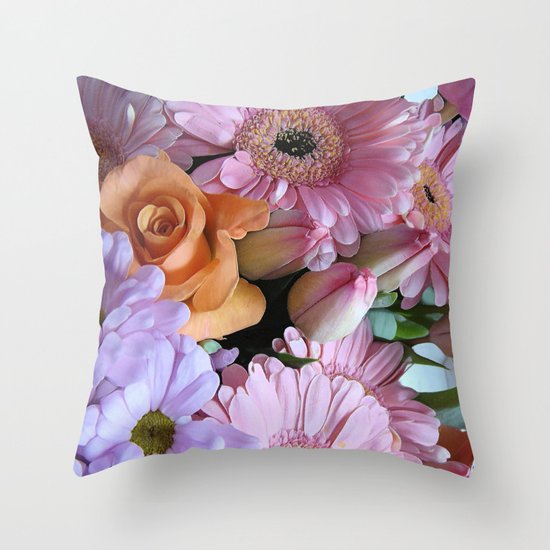 A Pink Mind is a Joy Forever! Throw Pillow