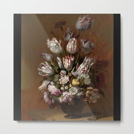 Floral Still Life, Hans Bollongier, 1639 Metal Print | Floralstilllife, Floral, Oil, Art, Watercolor, Hansbollongier, Painting, Artistic 