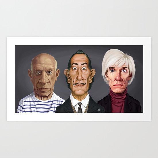 Great Artists Art Print