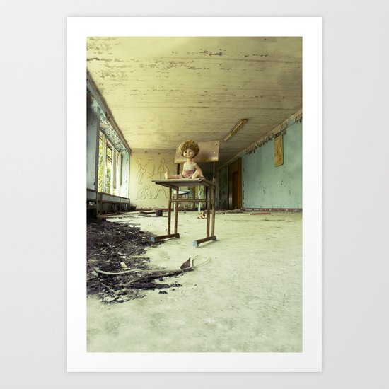 Chernobyl - лялька Art Print