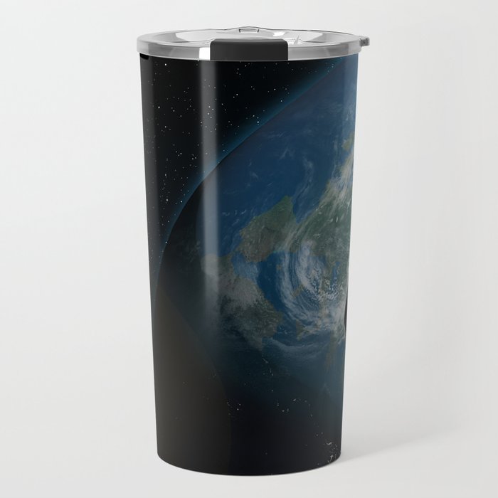 Capsule over Earth Travel Mug