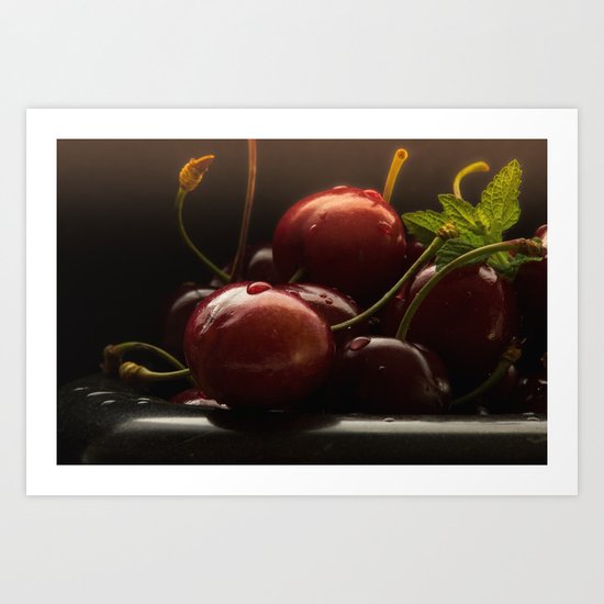 cherries Art Print