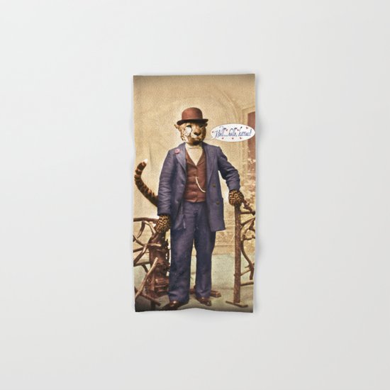 One Cool Cat: "Well . . . Hello, kitties!" Hand & Bath Towel
