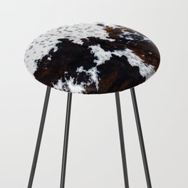 Spotty cow fur, cowhide style Counter Stool