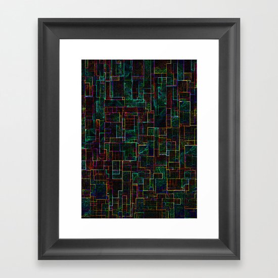 Matrix Framed Art Print