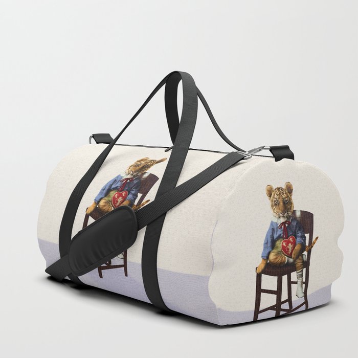 tiny duffle bag