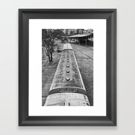Train formation  Framed Art Print