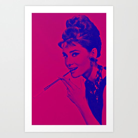 Pop glamour Art Print