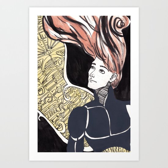 HUMAN Art Print