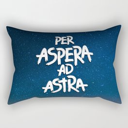 PER ASPERA AD ASTRA Rectangular Pillow