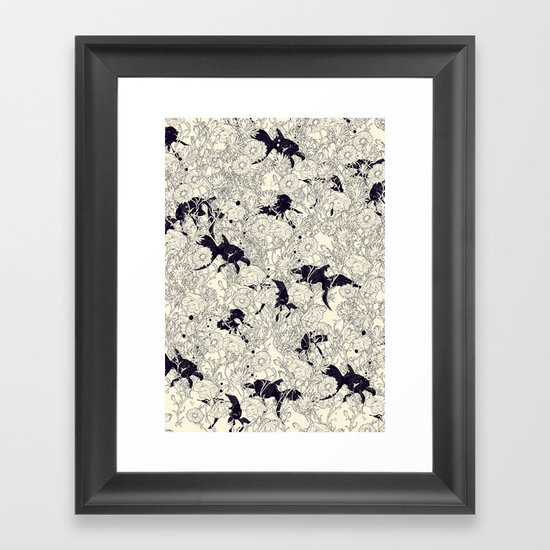 Hide and Seek Framed Art Print