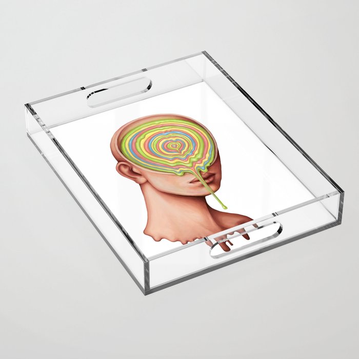 Brain Drain Acrylic Tray