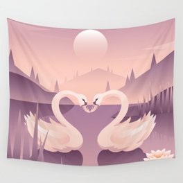 Swan Lake | Beauty Wall Tapestry