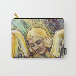 ANGELS AND NEURONS. Oil on canvas Carry-All Pouch