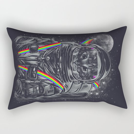 Space Mission Rectangular Pillow
