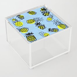 colorful pineapple party pattern Acrylic Box