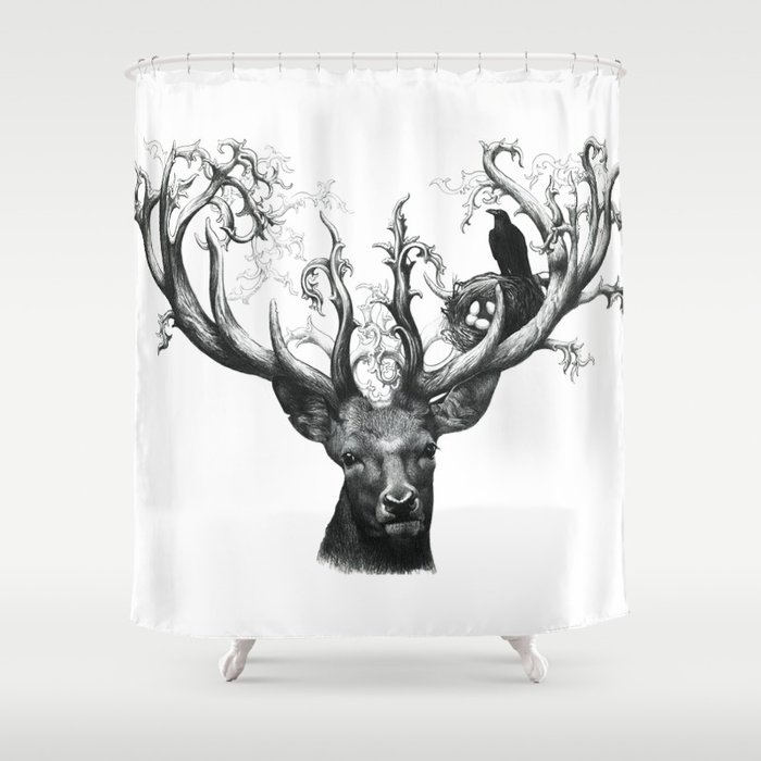 deer Shower Curtain