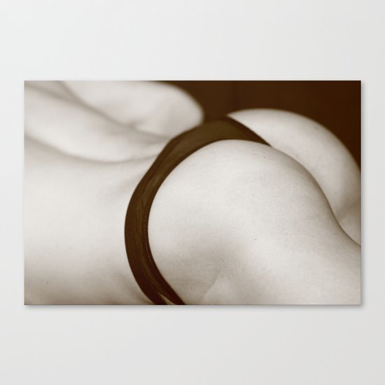 Peachy Canvas Print
