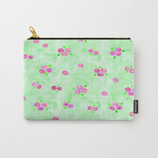Roses Pattern 01 Carry-All Pouch