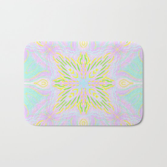 Marokkoko Yellow Mint Bath Mat