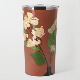 Branches Blooming Clay Travel Mug