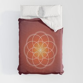 Seed of Life Duvet Cover