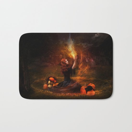 The Witch Fantasy Mystic Scene Bath Mat