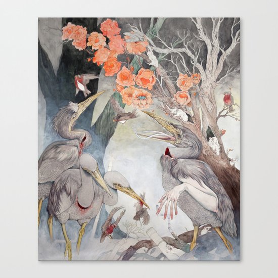 In the Aftermath Canvas Print