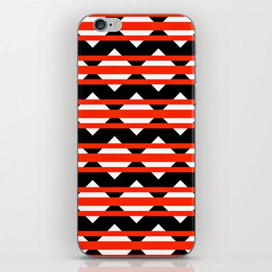 Vreugdehil Black & Red iPhone & iPod Skin