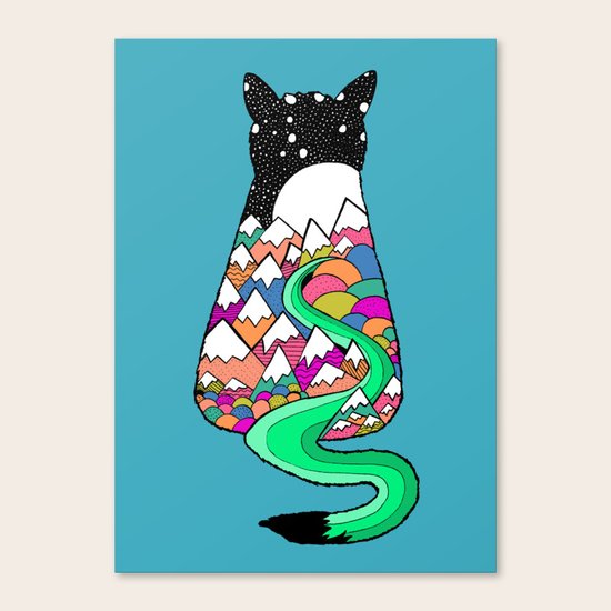 Catscape Canvas Print