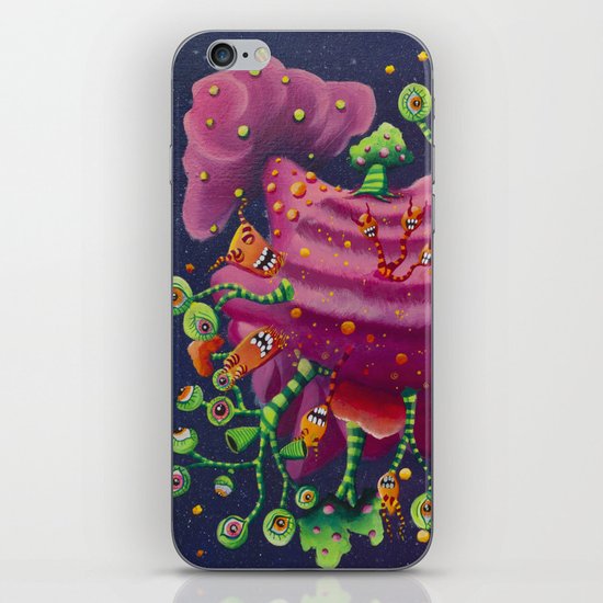 Heavy eyes iPhone & iPod Skin