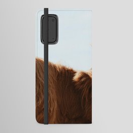 Highland Cow Android Wallet Case