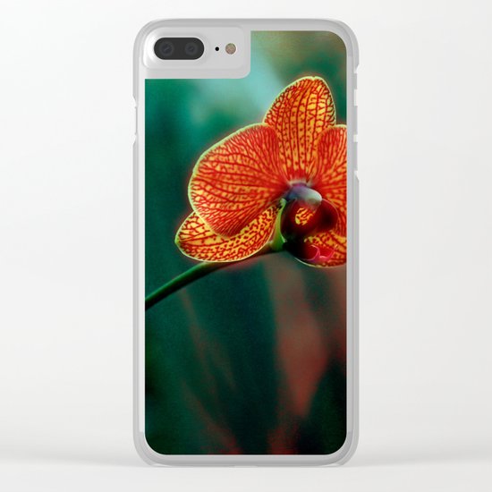 The mystery of orchid(10) Clear iPhone Case