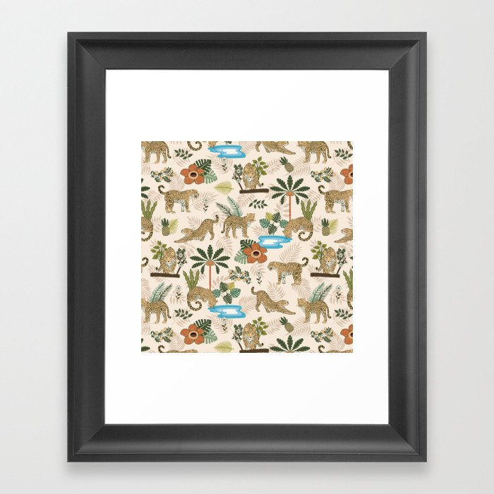 Adventure of the Jaguar Framed Art Print