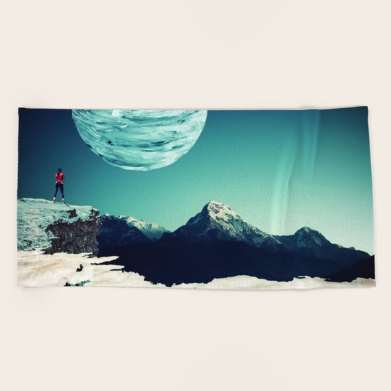 Midnight Beach Towel