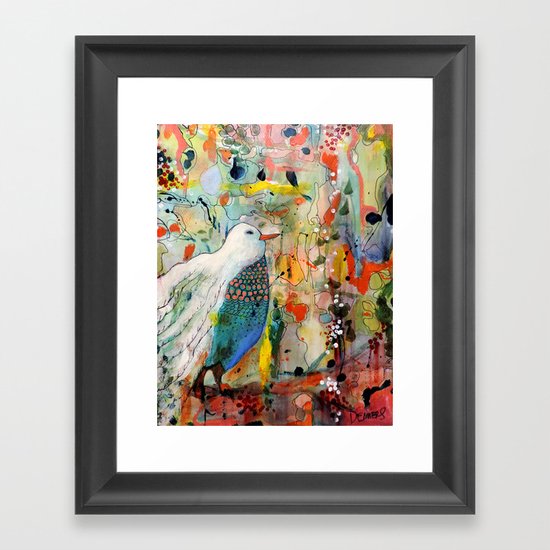 vers toi Framed Art Print